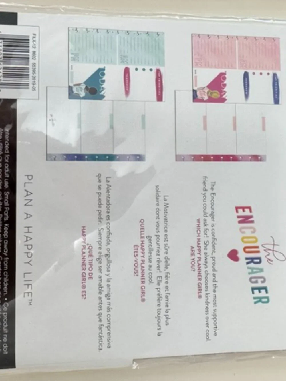 NIP The Happy Planner Girl Classic Planner Refill Pages Set of 2